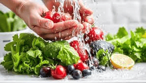 फल और सब्जियों की सफाई/Fruit and Vegetable Cleaning