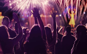 नये साल का जश्न/New year celebration