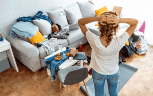सुघड़ गृहिणी व्यवस्थित घर/well-organized housewife