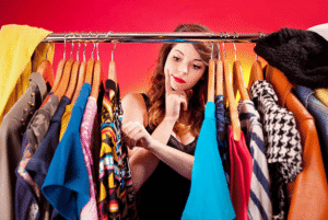 कपड़ों का चयन/Selection of clothes